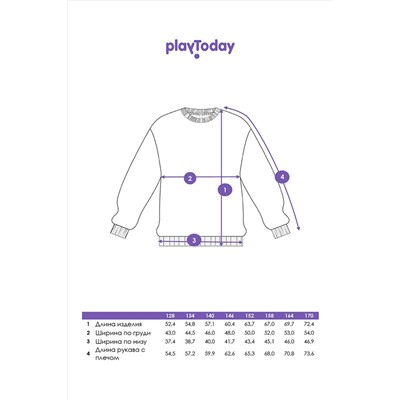 Свитшот PLAYTODAY, 1088702