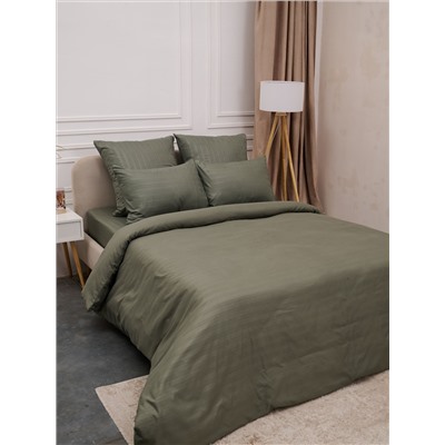 Пододеяльник Микрофибра Страйп - Хаки