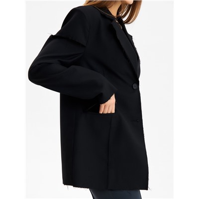 Пиджак женский MINAKU: Classic, чёрный, размер 42-44