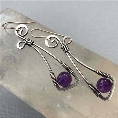 Серьги на крючках арт. 13 4878 (id 279342)