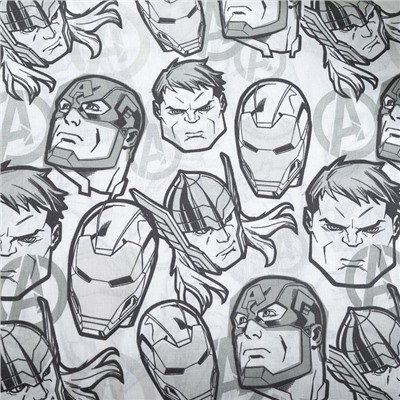 Постельное бельё 1.5-спальное «Этель. Супер-герои», поплин