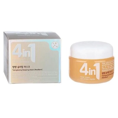 DR.Cellio Антивозрастная ночная маска с пептидами 4 in 1 Taengtaeng Sleeping Mask (Resilient)