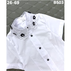 Блузка B503 белый