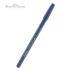 Ручка шариковая 0.7 мм "GripWrite NAVY" синяя одноразовая 20-0326/08 Bruno Visconti