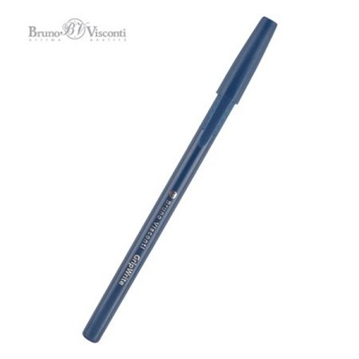 Ручка шариковая 0.7 мм "GripWrite NAVY" синяя одноразовая 20-0326/08 Bruno Visconti
