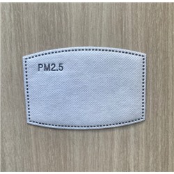 Маска-респиратор детская с клапаном, голубая