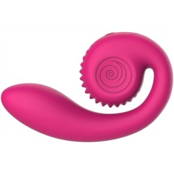 Розовый инновационный вибратор SVibe Gizi Lite