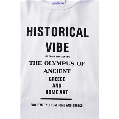 Фуфайка трикотажная для девочек (футболка) PLAYTODAY, 1240616