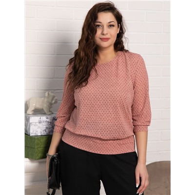 Блуза Люмия (пыльная роза) Б15298-3М