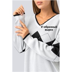 Женский вязаный костюм с юбкой Happyfox