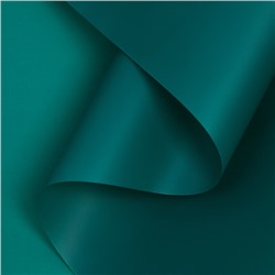 Пленка матовая для цветов и букетов, мятно - бирюзовая, 0.58×10 м