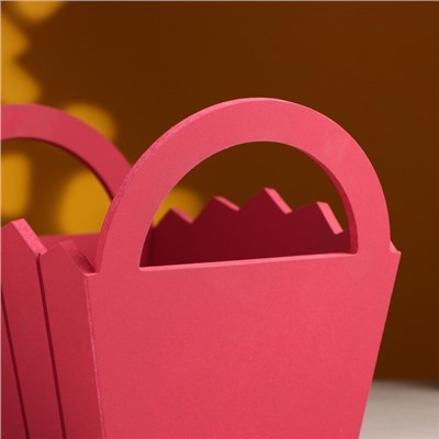 Подарочный ящик «Мария», 25×16×17 см, МДФ, бордовый