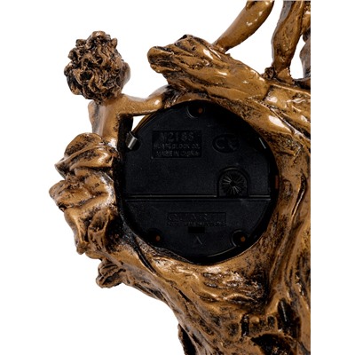 УЦЕНКА Часы настольные интерьерные на батарейках «Каминные. Мать и дитя», 14×10×25 см, d=6 см 51