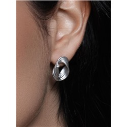 Кольцо из серебра с фианитом родированное 925 пробы К50262_001р