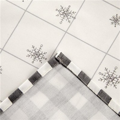 Фартук новогодний «Этель» Magic winter 60×70 см, 100% хлопок, саржа 190 г/м²