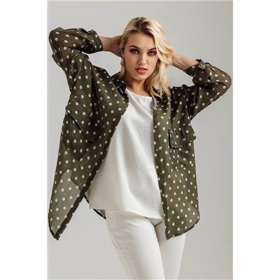 Блузка женская  9609/04/Хаки