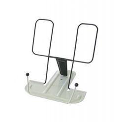 Подставка для книг металлическая серая с регулируемым наклоном 2Г-07-01С Глобус