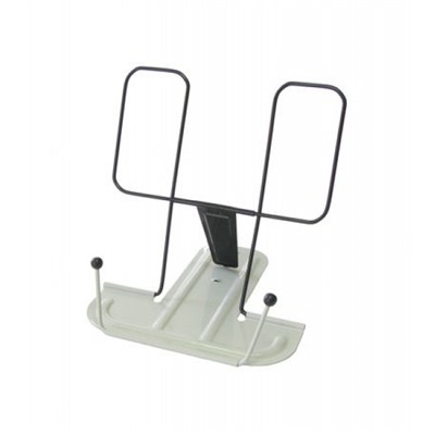 Подставка для книг металлическая серая с регулируемым наклоном 2Г-07-01С Глобус