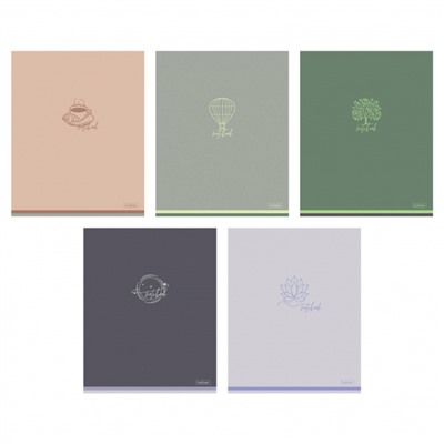 Тетрадь  48л клетка "Лаконично" (090520) Хатбер