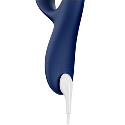 Темно-синий вибратор-кролик We-Vibe Nova 2 - 20,5 см.
