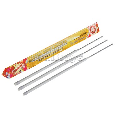 Бенгальская свеча 400мм. "Золото России"  (в уп. 3 шт)