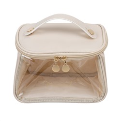 519315 Kristaller Косметичка женская Elegant suitcase, кремовый