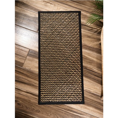 Коврик плетёный из листьев пандануса, 100×45×0.7 см