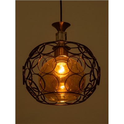 Светильник Melanie 1×40 Вт Е27 латунь 23×23×25 см