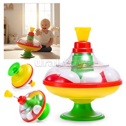 Юла с шариками в сетке