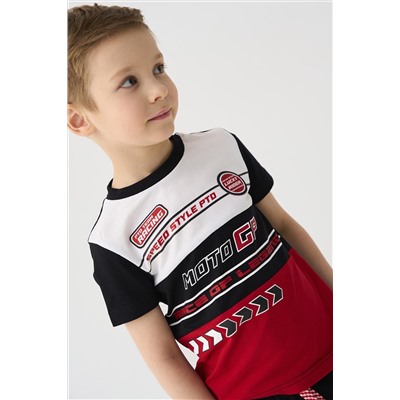 Комплект трикотажный для мальчиков: фуфайка (футболка), брюки PLAYTODAY, 1239874