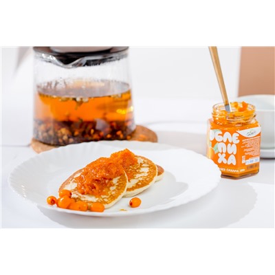 Джем Облепиха Без Сахара 200 г. ФИТНЕС-ЛИНИЯ Сам бы ел