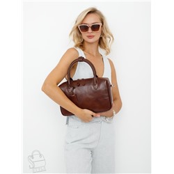 Сумка женская кожаная 9901VG coffee Vitelli Grassi