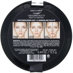 Wet n Wild, Набор для контурирования MegaGlo, оттенки Dulce De Leche, 12,5 г