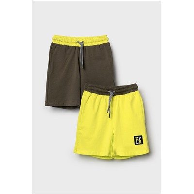 Шорты трикотажные для мальчиков, 2 шт в комплекте PLAYTODAY, 1239798