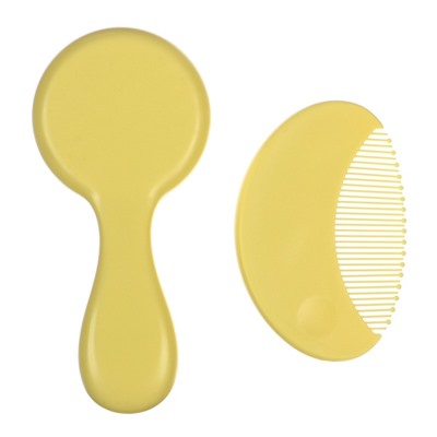 УЦЕНКА Расчёска детская, щётка для волос в наборе M&B, 2 шт., желтый