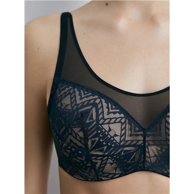 Minimi Бюстгальтер Mi 3177L DESIDERIO Бюстгальтер Мягкая чашка (комбинированная сеткой полупоролон)