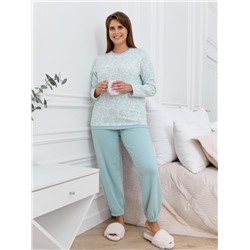 Пижама Жаккард-1 (Мятный)