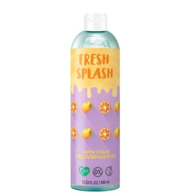FRESH SPLASH Фруктовая мицеллярная вода 400мл