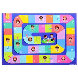 Игра-ходилка с фишками для малышей 2в1. Эмоции+Уроки вежливости.