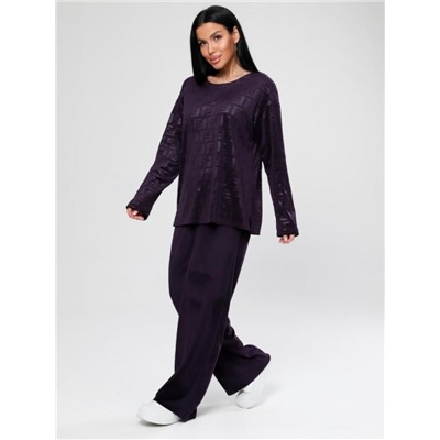 Костюм "Чарлот-Жаккард" (Сливовый)