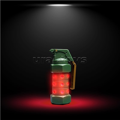 Автомат "Взрывной штурм" (свет, звук) на батарейках, в коробке