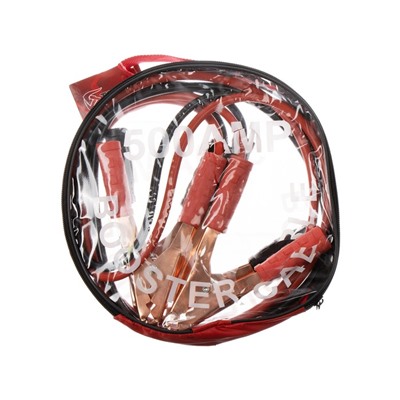 УЦЕНКА Провода пусковые TORSO, 500 А, -30°/+80°, 2.2 м, 12/24 В