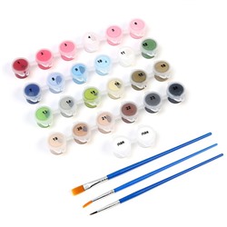 Картина по номерам на холсте с подрамником «Девочка с велосипедом», 40×50 см