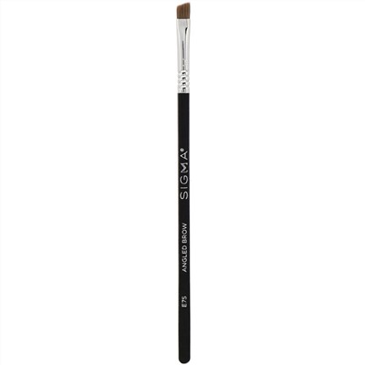Sigma, E75, Angled Brow, кисть для бровей с угловым срезом, 1 шт.