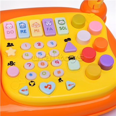 Игрушка музыкальная "Телефон-Зайчик"  в коробке