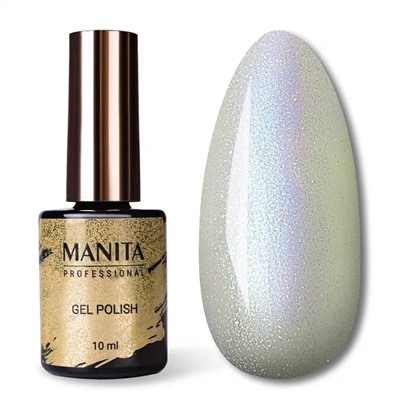 MANITA Гель-лак для ногтей / Classic №105, Arctic White, 10 мл 23869