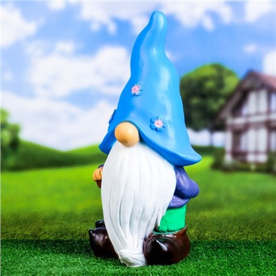 Садовая фигура из полистоуна «Гном лесной», 50×20×25 см