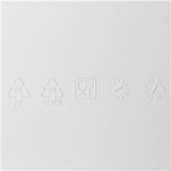 Таз складной «Флекс», 17.5 л, 33.5×49×6.5 см, смоки