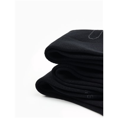 Носки мужские спортивные с компрессией 3 пары Resport, размер 42-45, чёрные