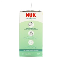 NUK, Simply Natural, Bottles, 0+ Months, Slow, 2 Pack, 5 oz ( 150 ml) Each